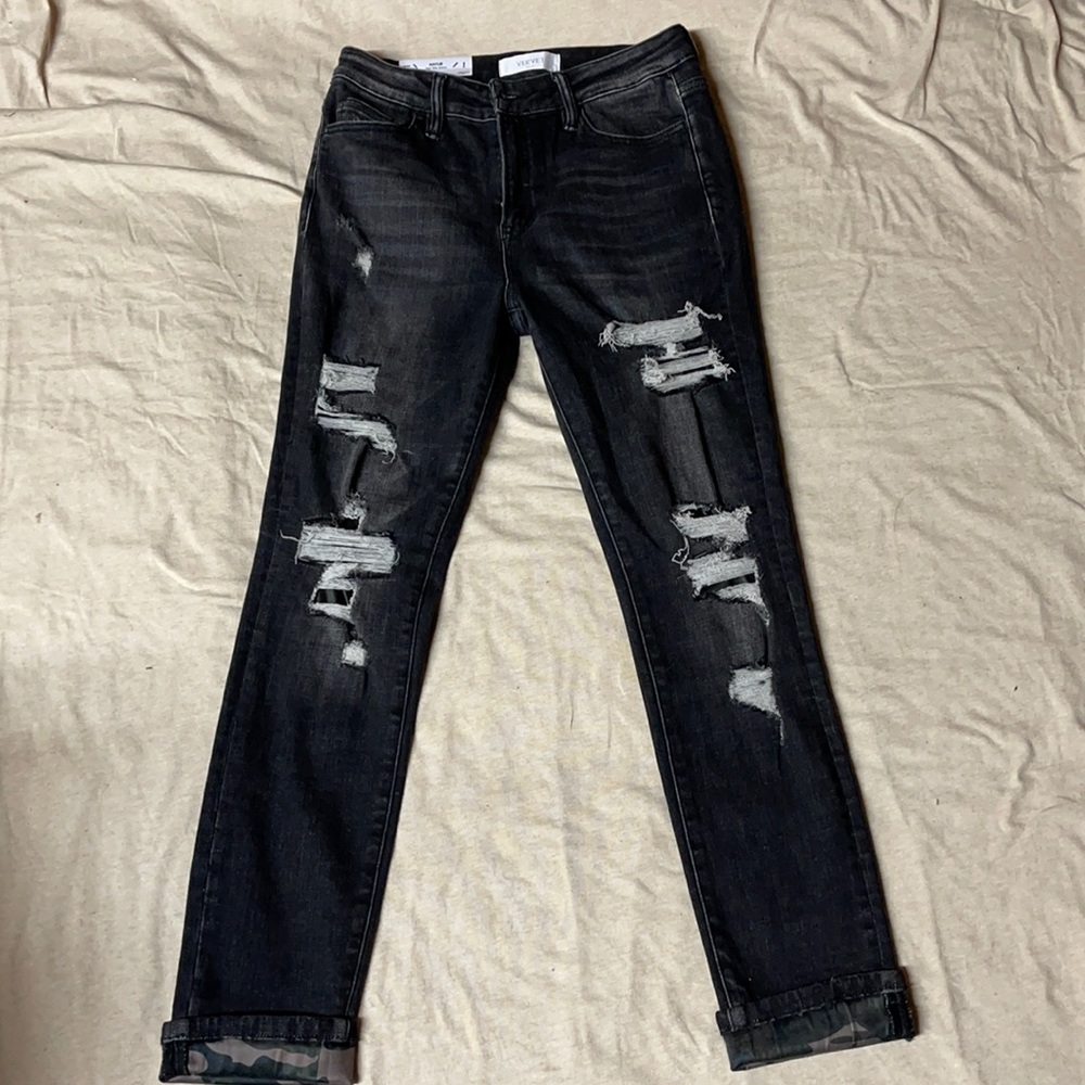 Vervet Haylie high rise skinny jeans size 28 NWT